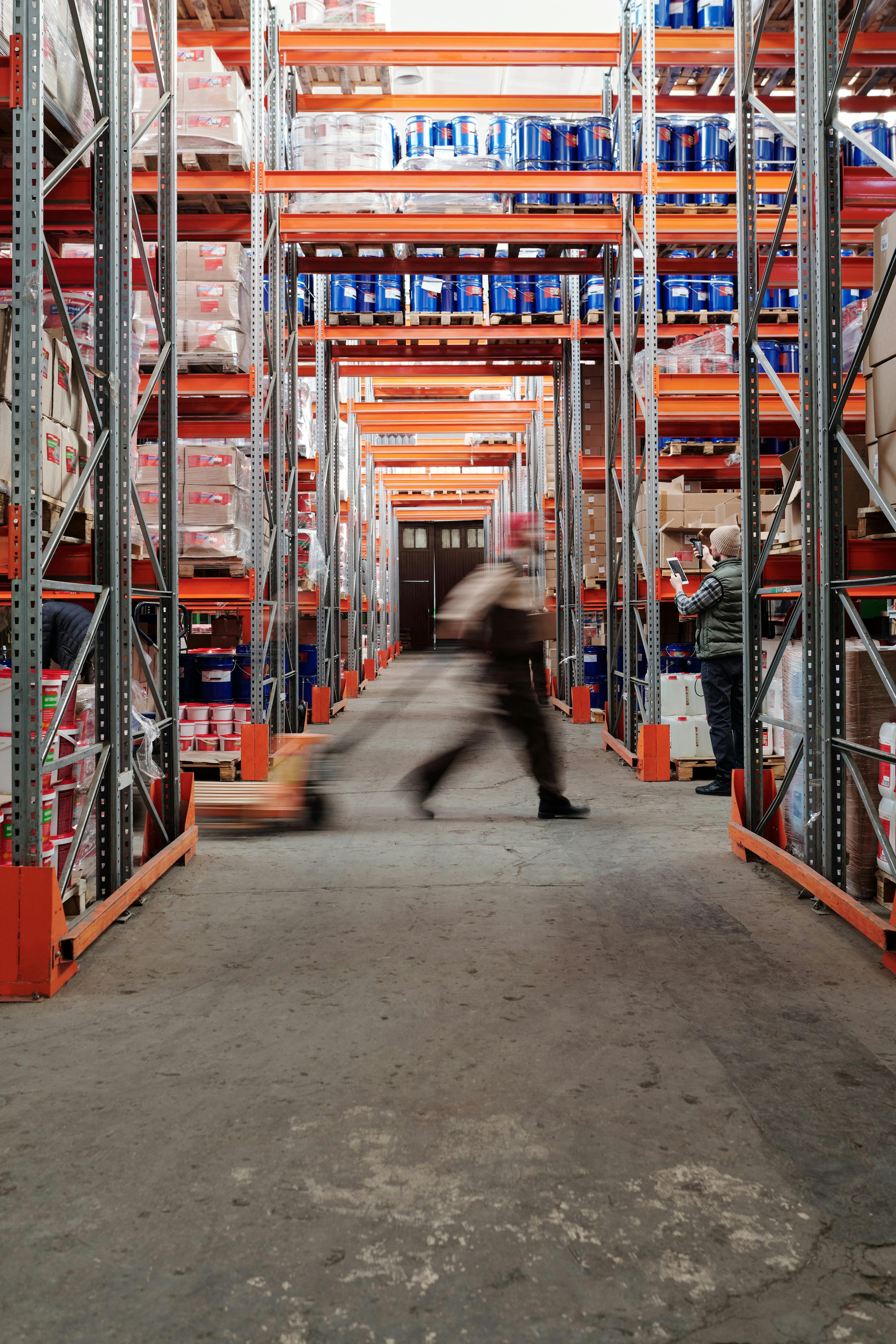 Warehouse procurement and supply chain logistics
